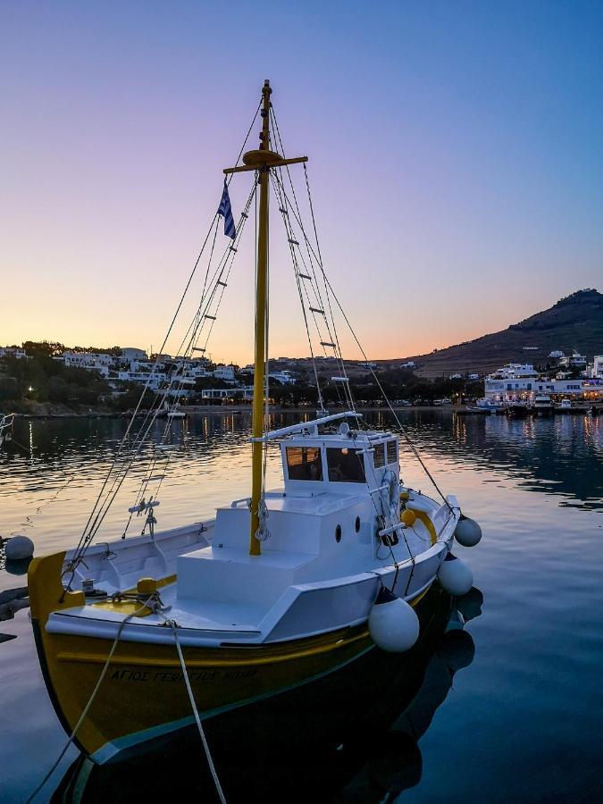 Amphitrite'S Haven - Cycladic House In Marpissa, Paros Villa Exterior photo